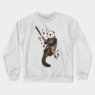 Bassoon Sea Otter Crewneck Sweatshirt